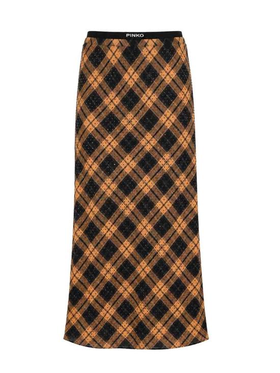 26FW 핑코 미디 스커트 107343A3FACZ3 MULTICOLOUR