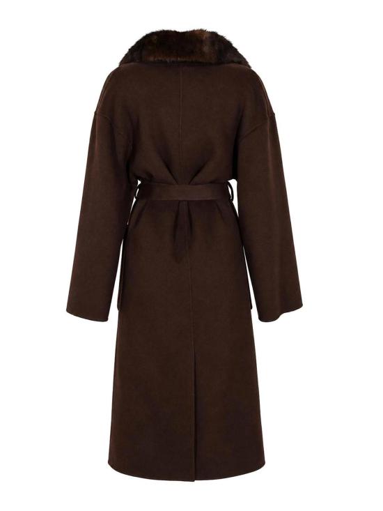 26FW 클립스 무스탕 L904589100039 DARK BROWN - CLIPS