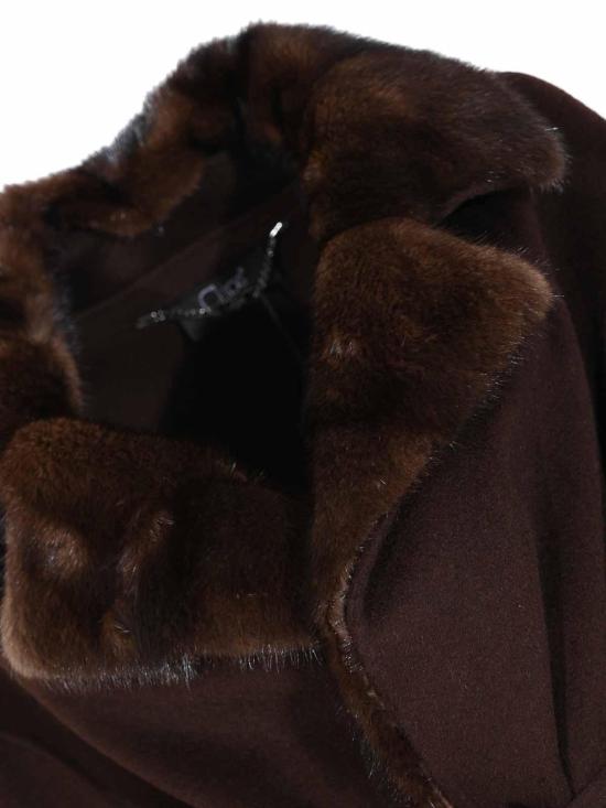 26FW 클립스 무스탕 L904589100039 DARK BROWN - CLIPS