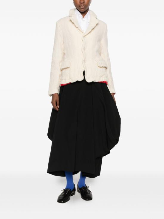 26FW 꼼마꼼마 수트 자켓 RRJ010 ECRU - COMME COMME