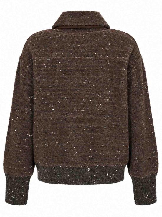 26FW 디익스테리어 봄버 자켓 6345214CIO DARK BROWN - D. EXTERIOR
