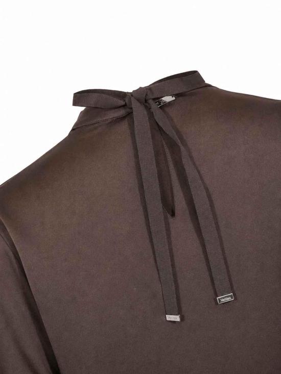 26FW 에르노 블라우스 BL00018DR127278810 DARK BROWN - HERNO