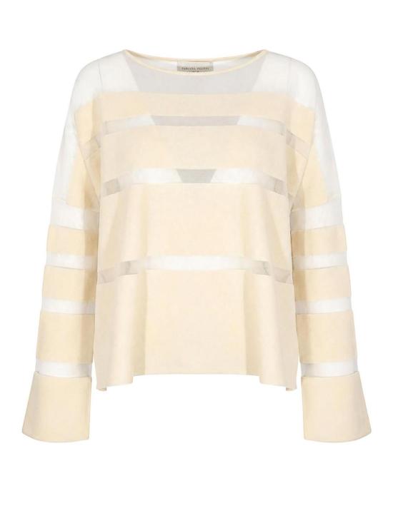 26FW 리비아나 콘티 탑 F6WA89A102 LIGHT BROWN