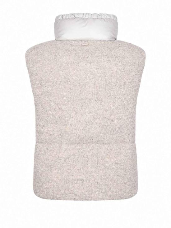 26FW 에르노 베스트 PI00173DR334949404 LIGHT GREY - HERNO