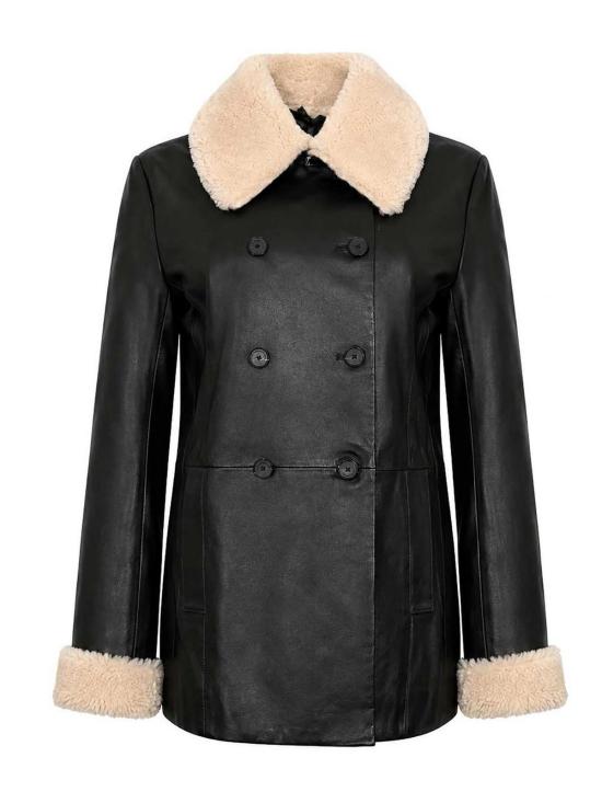 26FW 리비아나 콘티 가죽 자켓 F6WX46Y69A7 MULTICOLOUR