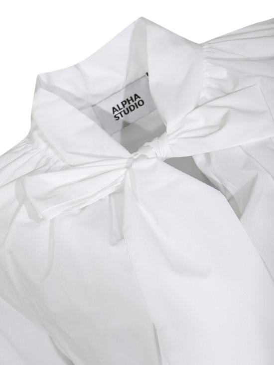 26FW 알파스튜디오 셔츠 AD8721L2460 WHITE - ALPHA STUDIO
