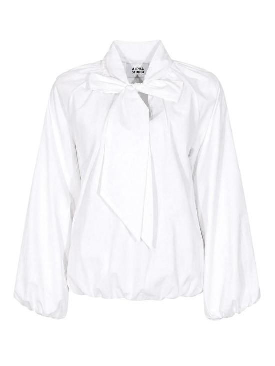 26FW 알파스튜디오 셔츠 AD8721L2460 WHITE