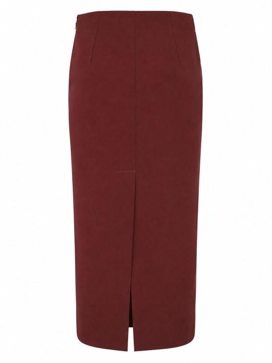 26FW 파트리지아페페 미디 스커트 262508604160003E15 BROWN - PATRIZIA PEPE