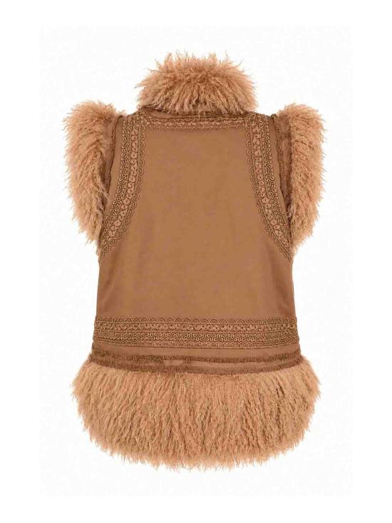 26FW 아모사 베스트 AW26WJK10CAMEL - AMOSA