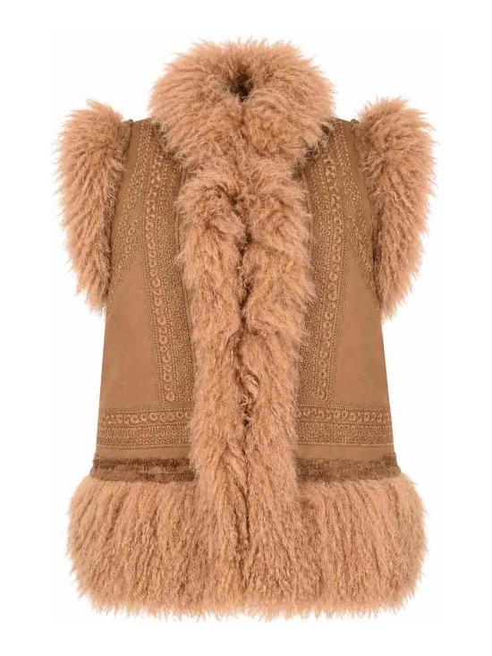 26FW 아모사 베스트 AW26WJK10CAMEL