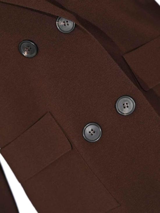 26FW 디익스테리어 수트 자켓 6334114CIO DARK BROWN - D. EXTERIOR
