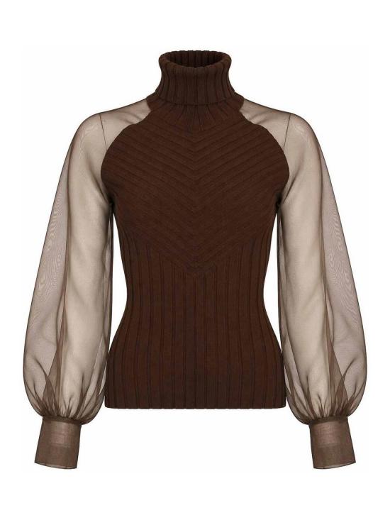 26FW 디익스테리어 터틀넥 6333514CIO DARK BROWN