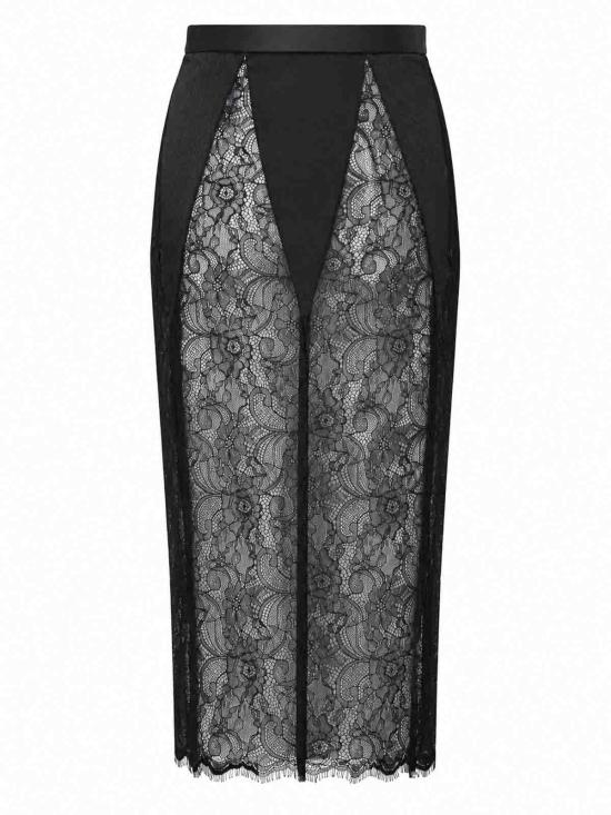 26FW 엘리자베타프랜치 미디 스커트 GO21266E2110 BLACK - ELISABETTA FRANCHI