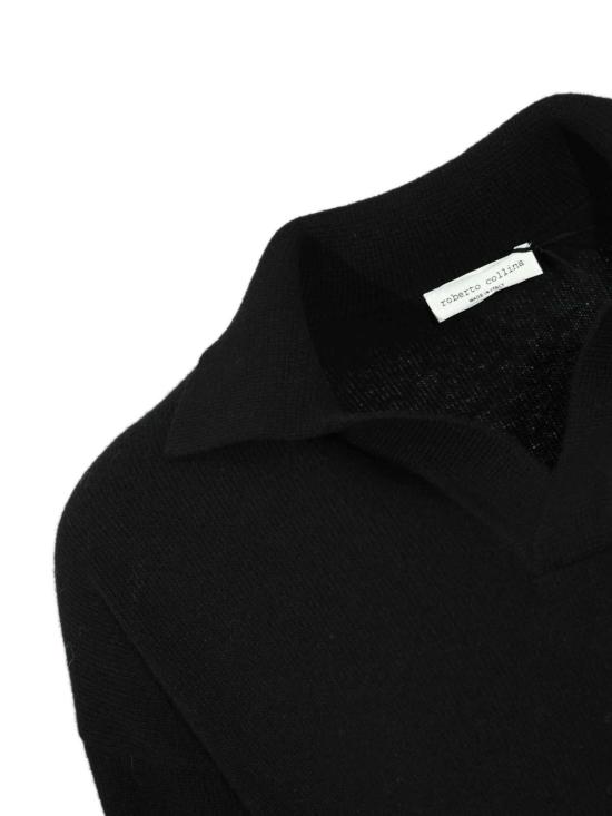 26FW 로베르토 콜리나 폴로 티셔츠 263MYB2110409 BLACK - ROBERTO COLLINA
