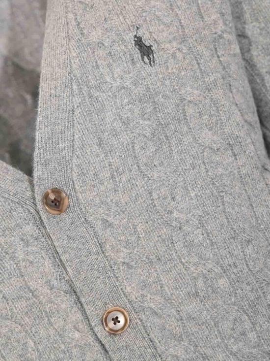 26FW 폴로 랄프로렌 가디건 710B22611003 GREY - POLO RALPH LAUREN