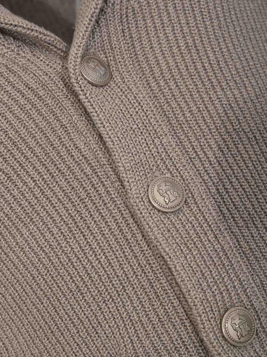 26FW 브루넬로 쿠치넬리 가디건 MNI709706C9756 TAUPE - BRUNELLO CUCINELLI