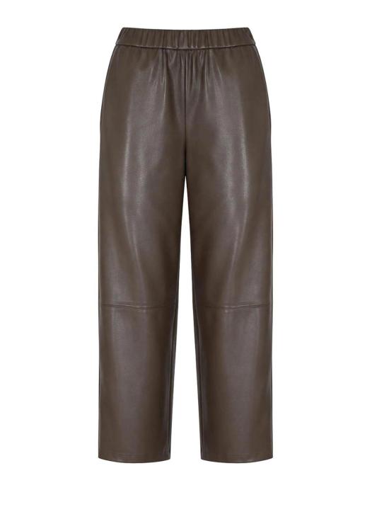 26FW 막스마라 가죽 자켓 26267860286E15 BROWN