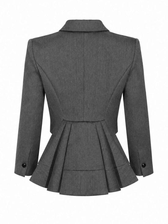 26FW 엘리자베타프랜치 수트 자켓 GI25466E2431 GREY - ELISABETTA FRANCHI