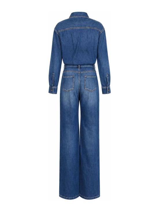 26FW 엘리자베타프랜치 점프수트 TJ01D66E2139 BLUE - ELISABETTA FRANCHI