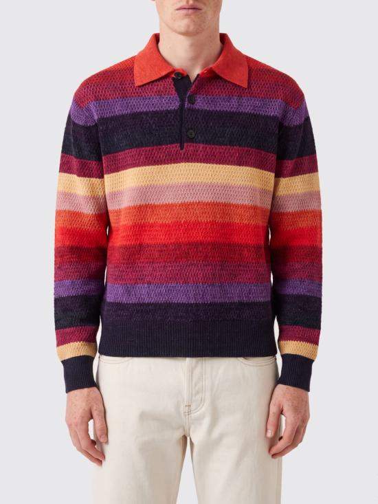26FW 드롤드무슈 폴로 티셔츠 MPO240PL196 MULICOLOR Multicolor