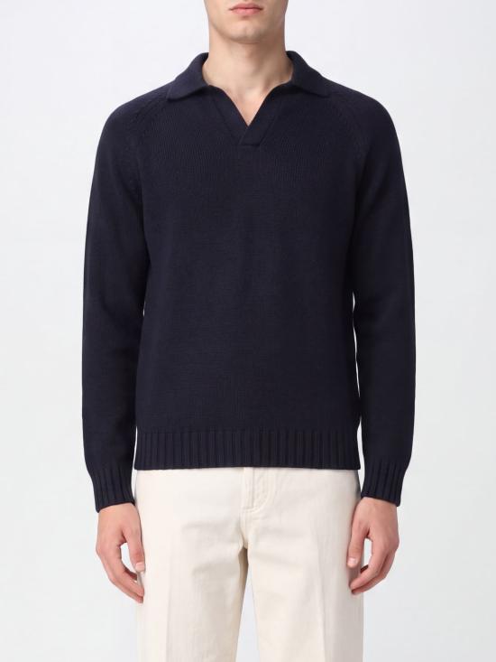 26FW 자노네 폴로 티셔츠 810402ZN286 Z1375 Navy