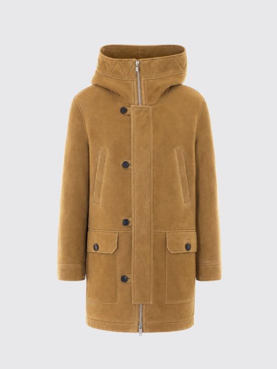 26FW 이브살로몬 코트 27WHM60390 MSBVB3195 Brown - YVES SALOMON