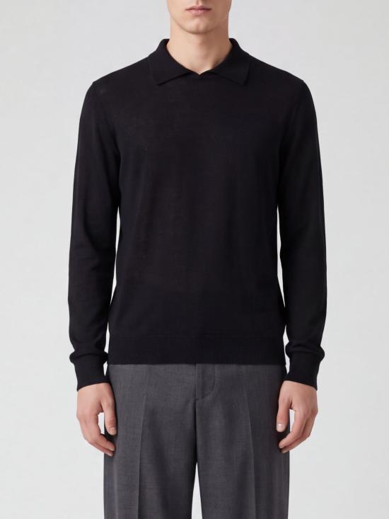 26FW 리사 양 폴로 티셔츠 3026403 BL Black