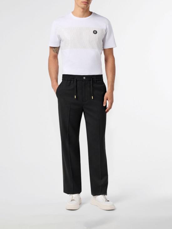 26FW 빌리어네어 팬츠 WAFCMJT2893BTE025N 02 Black - BILLIONAIRE