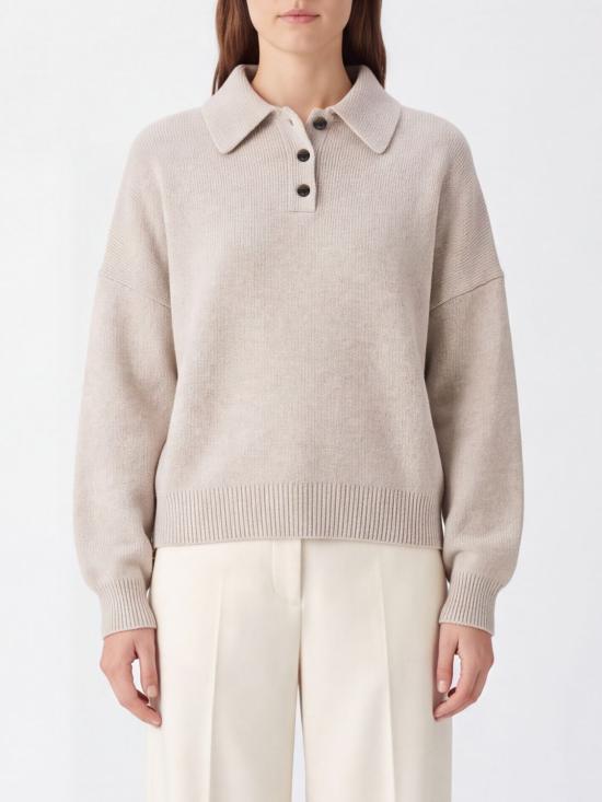 26FW 리사 양 폴로 티셔츠 2026054 OY Beige