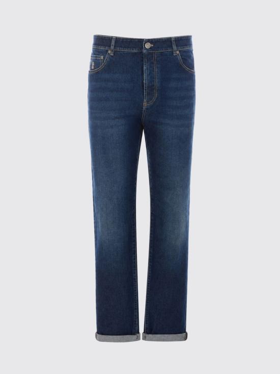 26FW 브루넬로 쿠치넬리 데님 팬츠 M283PX1290 C1468 Blue - BRUNELLO CUCINELLI