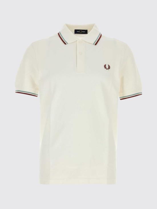 26FW 프레드페리 폴로 티셔츠 M3600 67C White - FRED PERRY