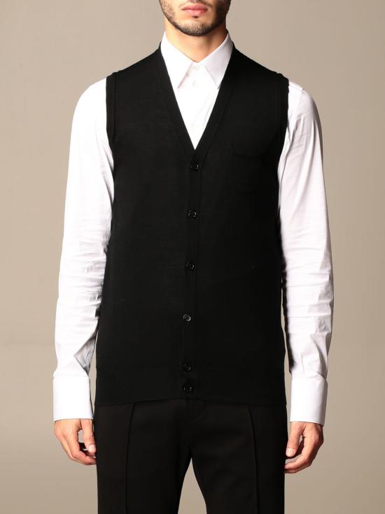 25FW 파올로 페코라 가디건 A006F001 9000 Black