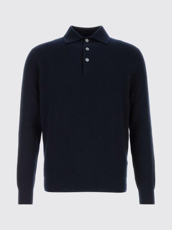 26FW 페델리 폴로 티셔츠 MU006551 12 Blue - FEDELI