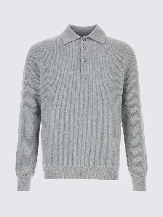 26FW 페델리 폴로 티셔츠 MU006551 5 Grey - FEDELI