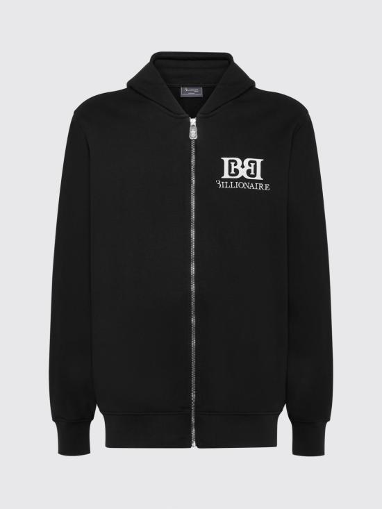 26FW 빌리어네어 긴팔 티셔츠 WAECMJB3729BTE004N 02 Black - BILLIONAIRE