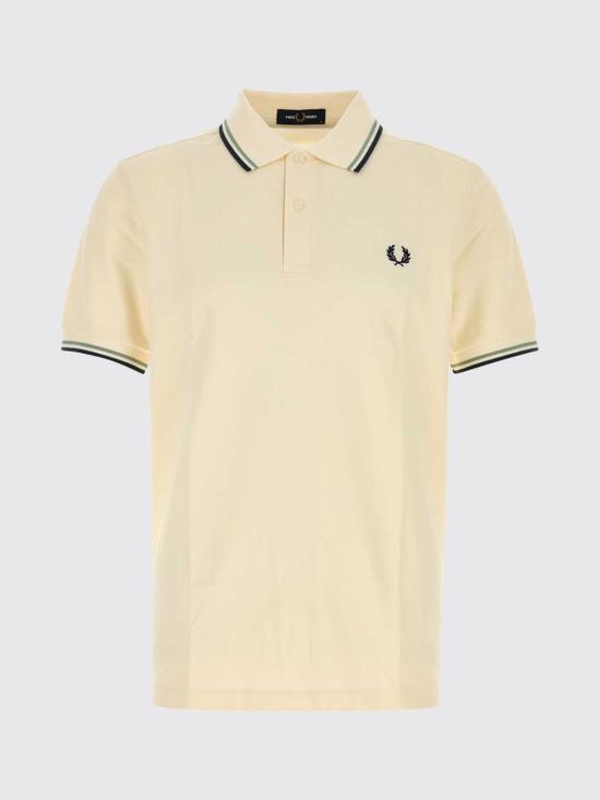26FW 프레드페리 폴로 티셔츠 M3600 68C Yellow Cream - FRED PERRY