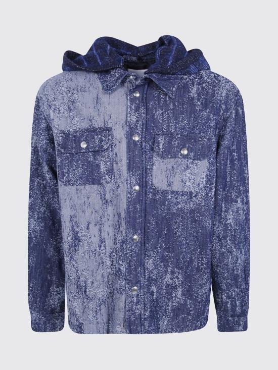 26FW 라니우스 셔츠 F6LAMASI096 126 Blue - LANEUS