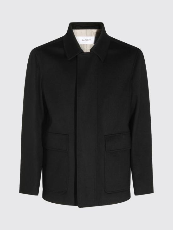 26FW 라르디니 코트 ACCULKINCN65602 999 Black - LARDINI