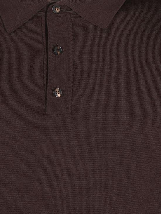 26FW 자노네 폴로 티셔츠 810232Z0290 N2501 Brown - ZANONE