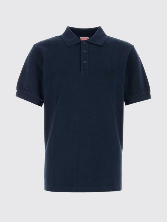 26FW 겐조 폴로 티셔츠 FG65PO1544PU 79 Navy - KENZO