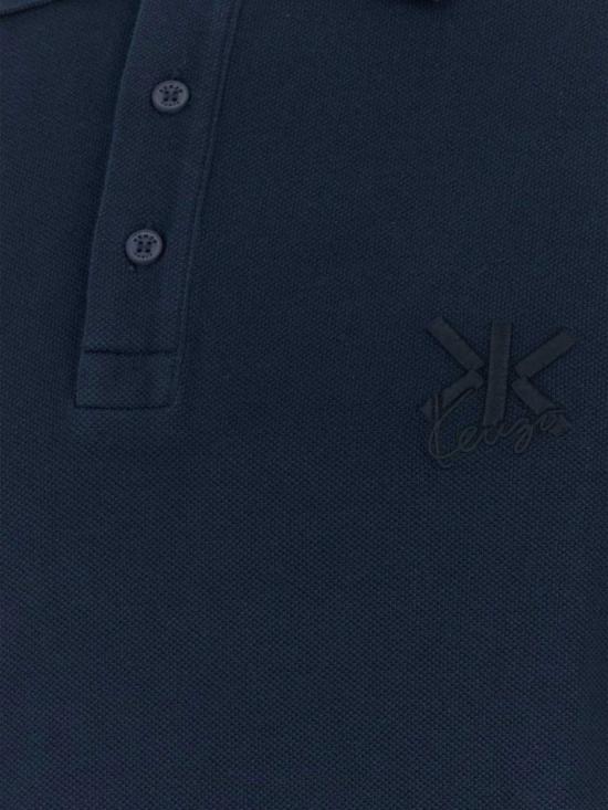 26FW 겐조 폴로 티셔츠 FG65PO1544PU 79 Navy - KENZO