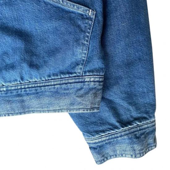  캐피탈 자켓 Kapital 11.5oz 데님 안감 양면 지퍼업 작업 재킷 (성모 마리아) 프로 - KAPITAL