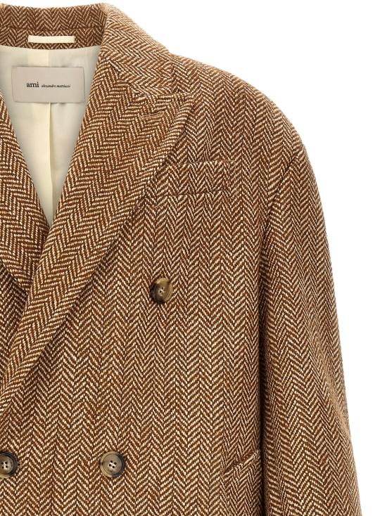 26FW 아미 코트 AM344962BM BROWN - AMI
