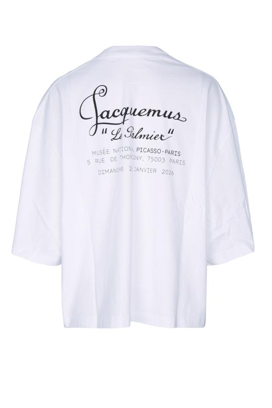 26FW 자크뮈스 폴로 티셔츠 TSU00361AJ00289 1PE WHITE - JACQUEMUS
