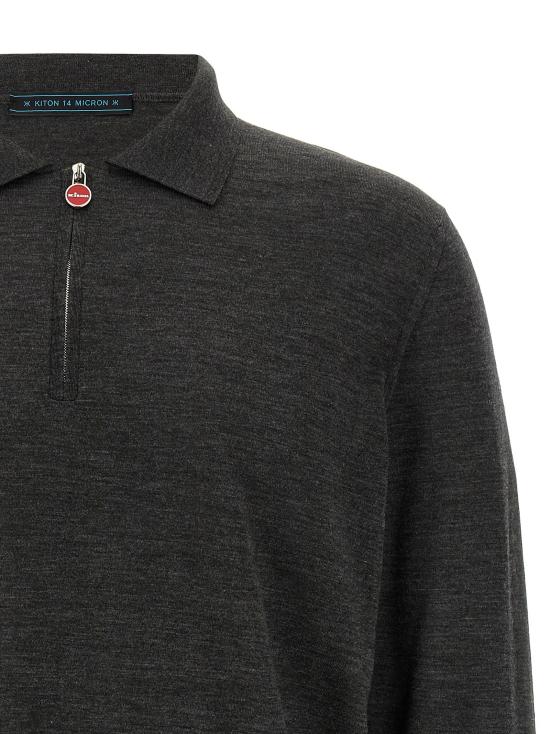  키톤 탑 LDUMK04931002008 CHARCOAL - KITON