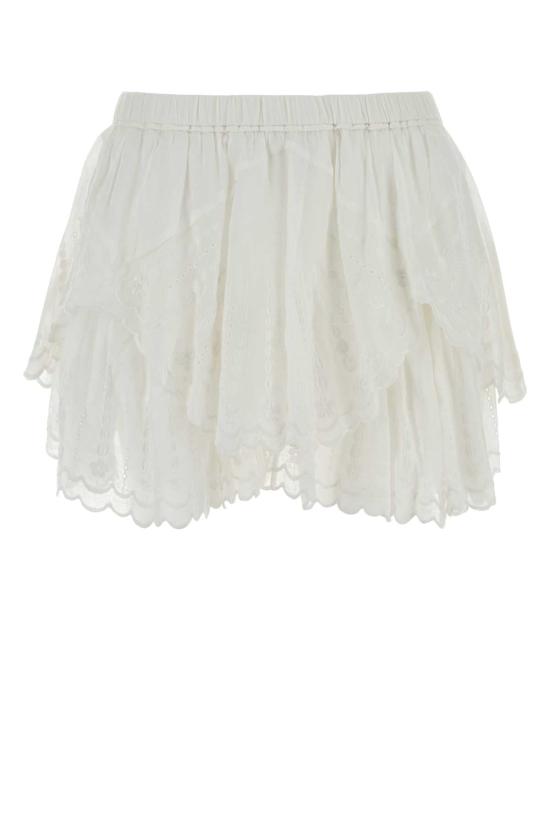 26FW 이자벨마랑에뚜왈 숏팬츠 SH0329FAD3J10E 20WH WHITE