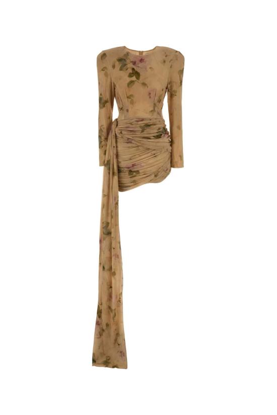 26FW 마그다뷰트림 원피스 144926 BEIGE