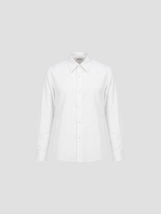 26FW 오라리 셔츠 A26AS05TN WHT WHITE