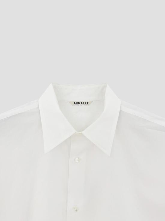 26FW 오라리 셔츠 A26AS01TN WHT WHITE - AURALEE