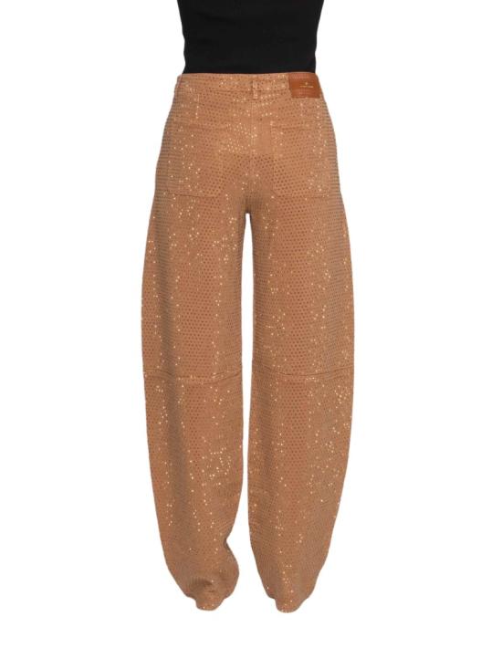 26FW 엘리자베타프랜치 데님 PJ16D66E2 Brown - ELISABETTA FRANCHI